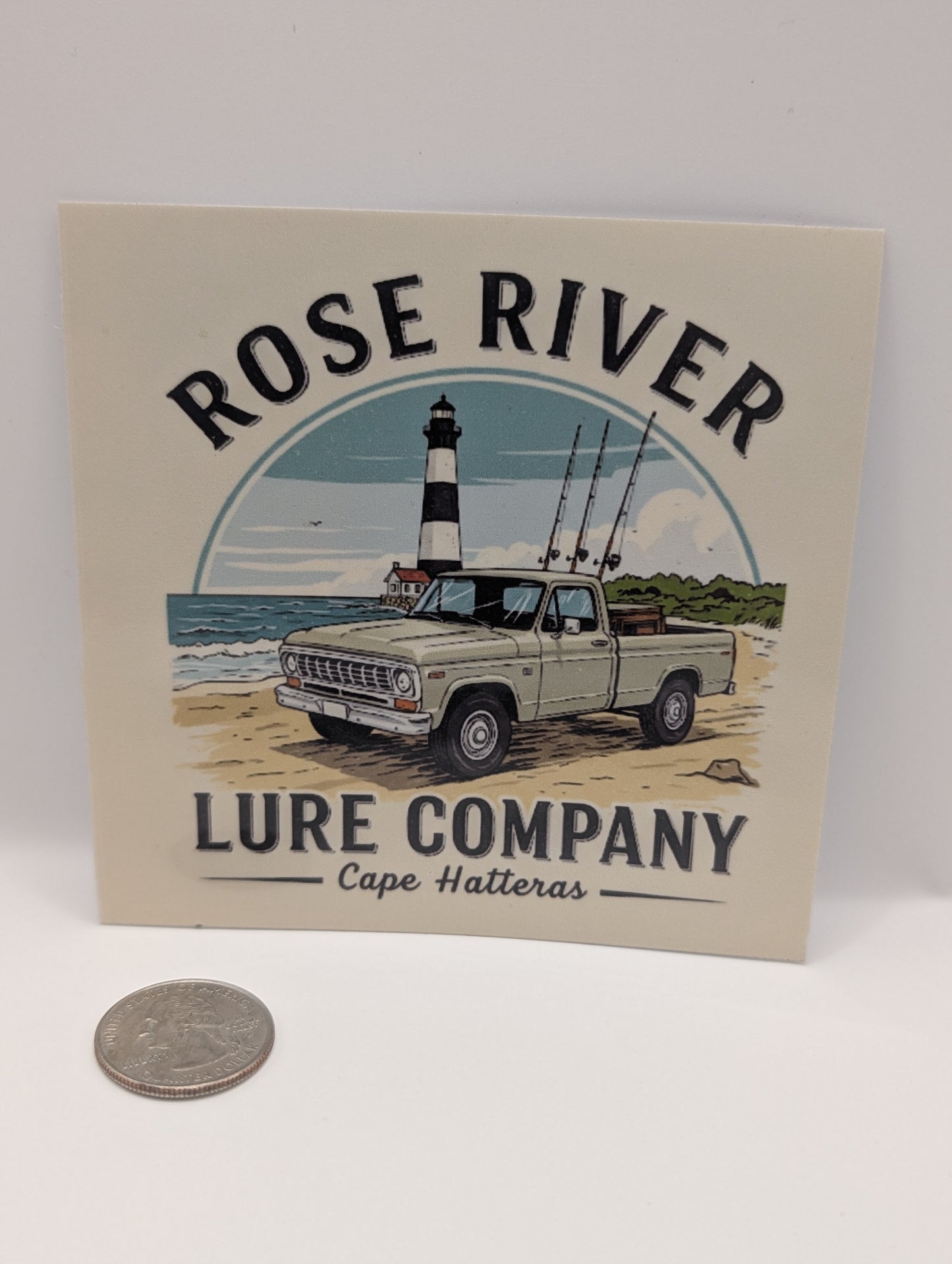Rrlc old truck sticker