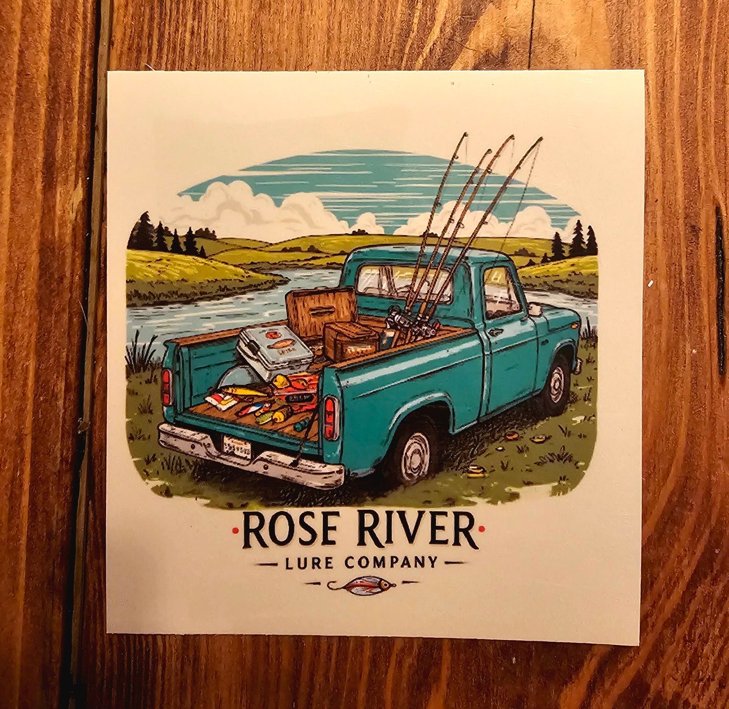 Rrlc old truck sticker