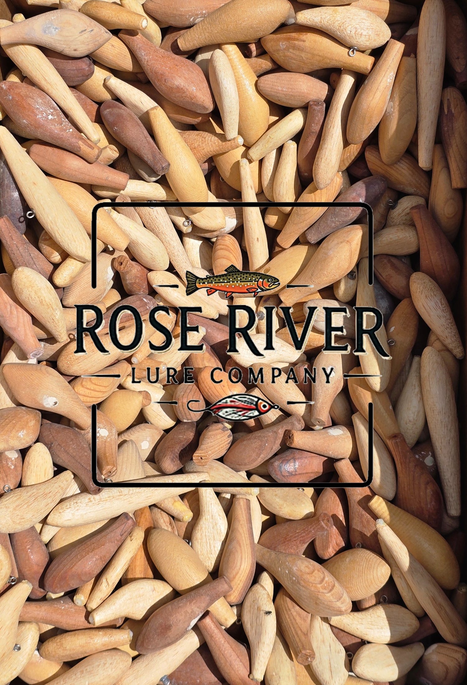 3. Hand Carved Wooden Lures