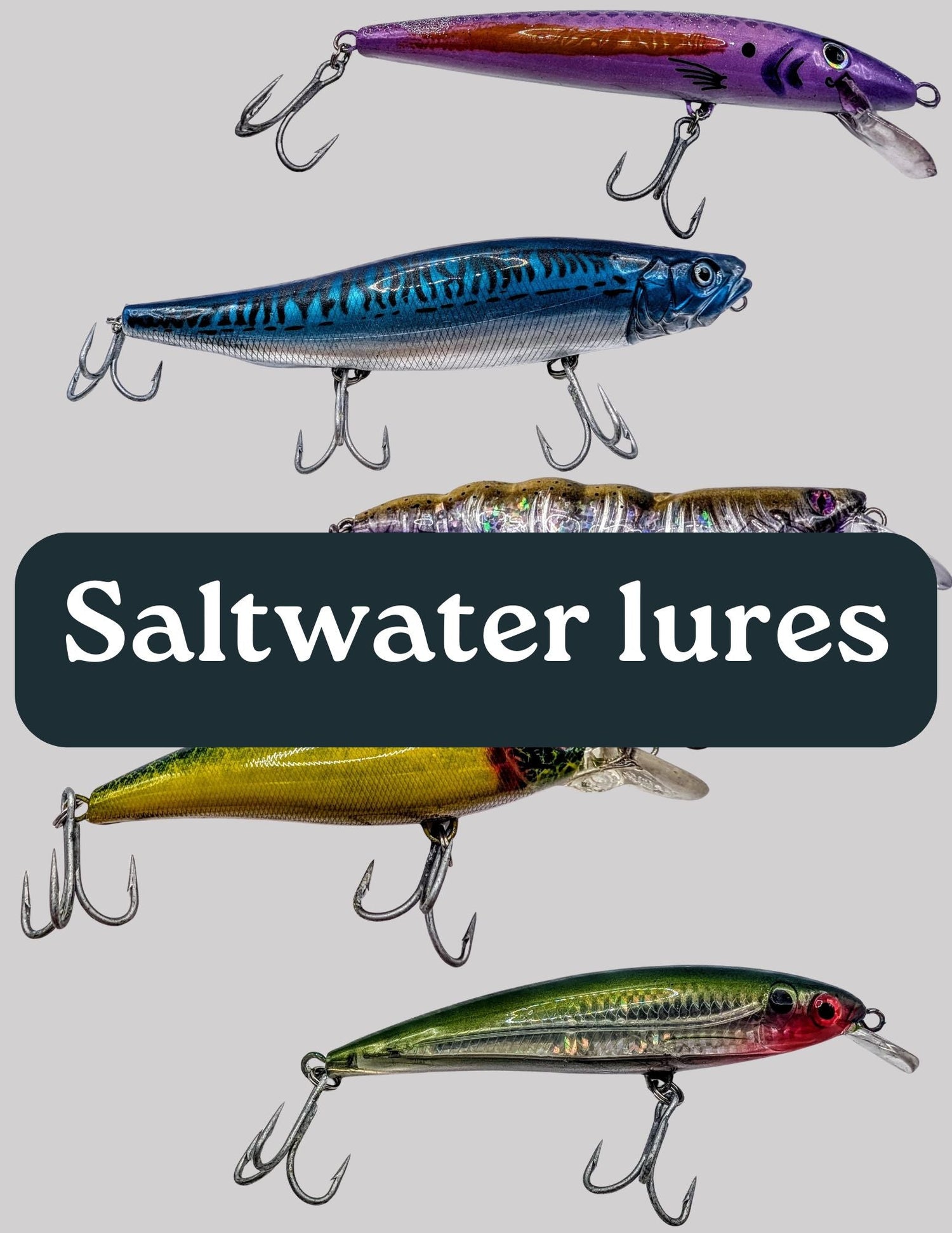 6. Saltwater plugs and glides