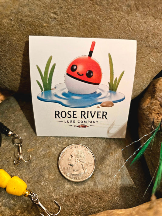 RRLC bobber sticker