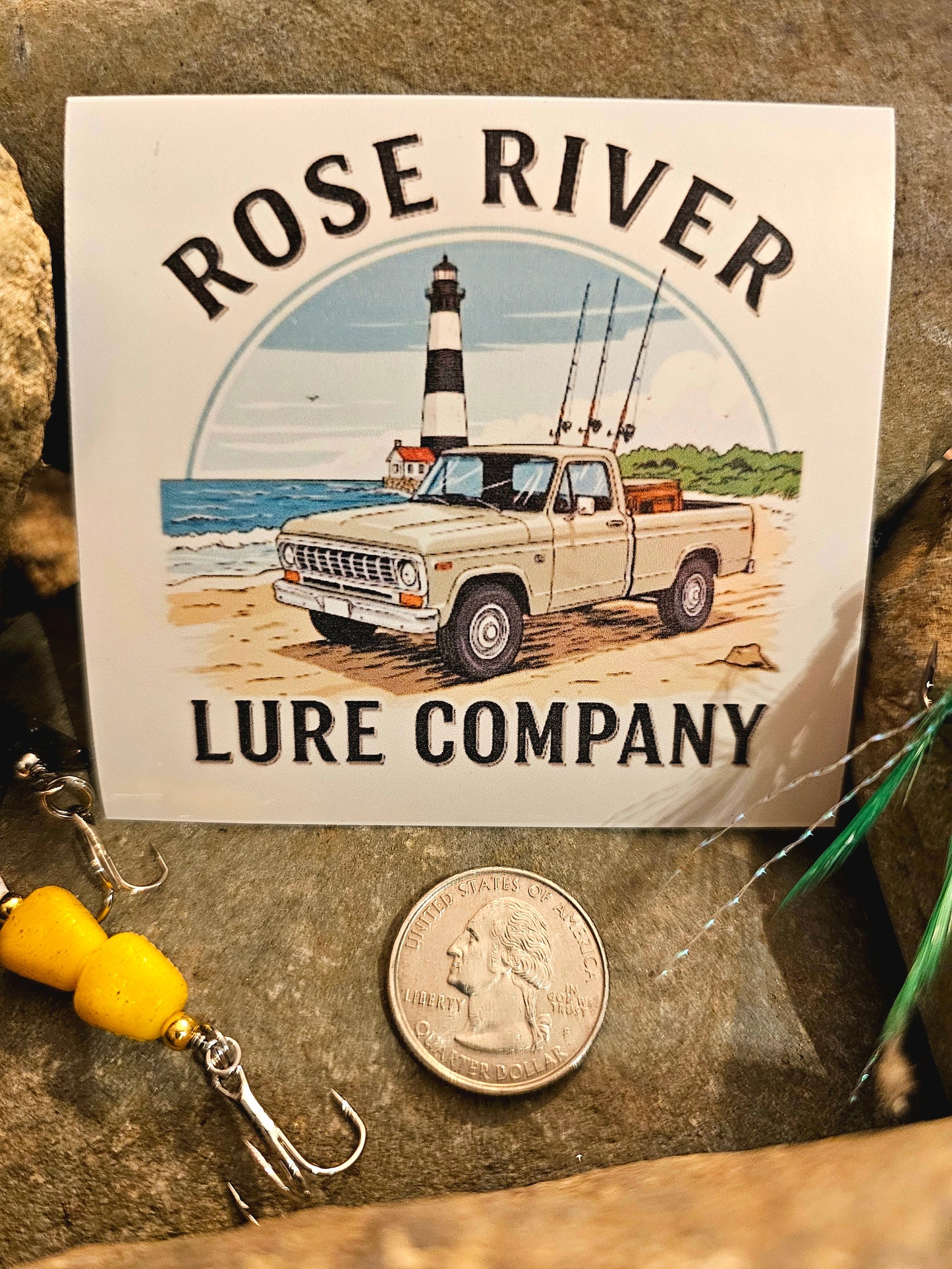 RRLC lighthouse sticker