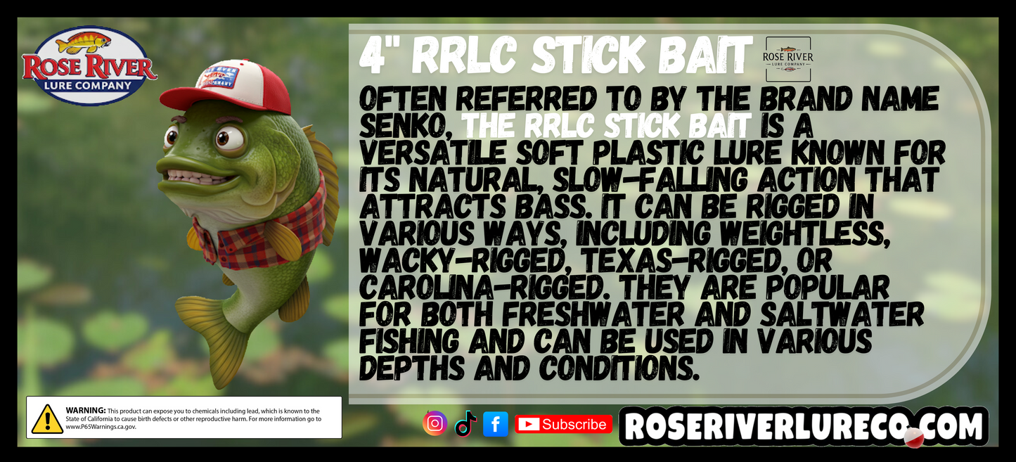 4" RRLC STICK BAIT