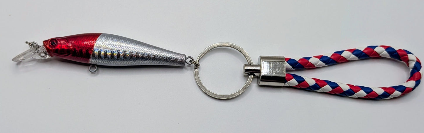 Fishing lure keychains