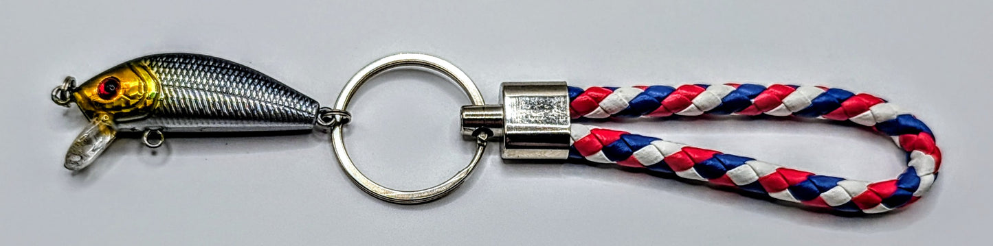 Fishing lure keychains