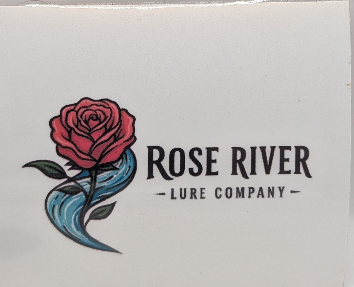 RRLC rose sticker