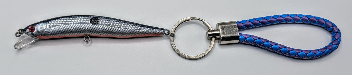 Fishing lure keychains