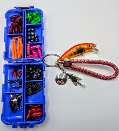 Tackle box keychain