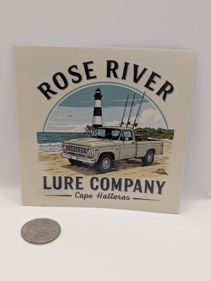 Rrlc old truck sticker