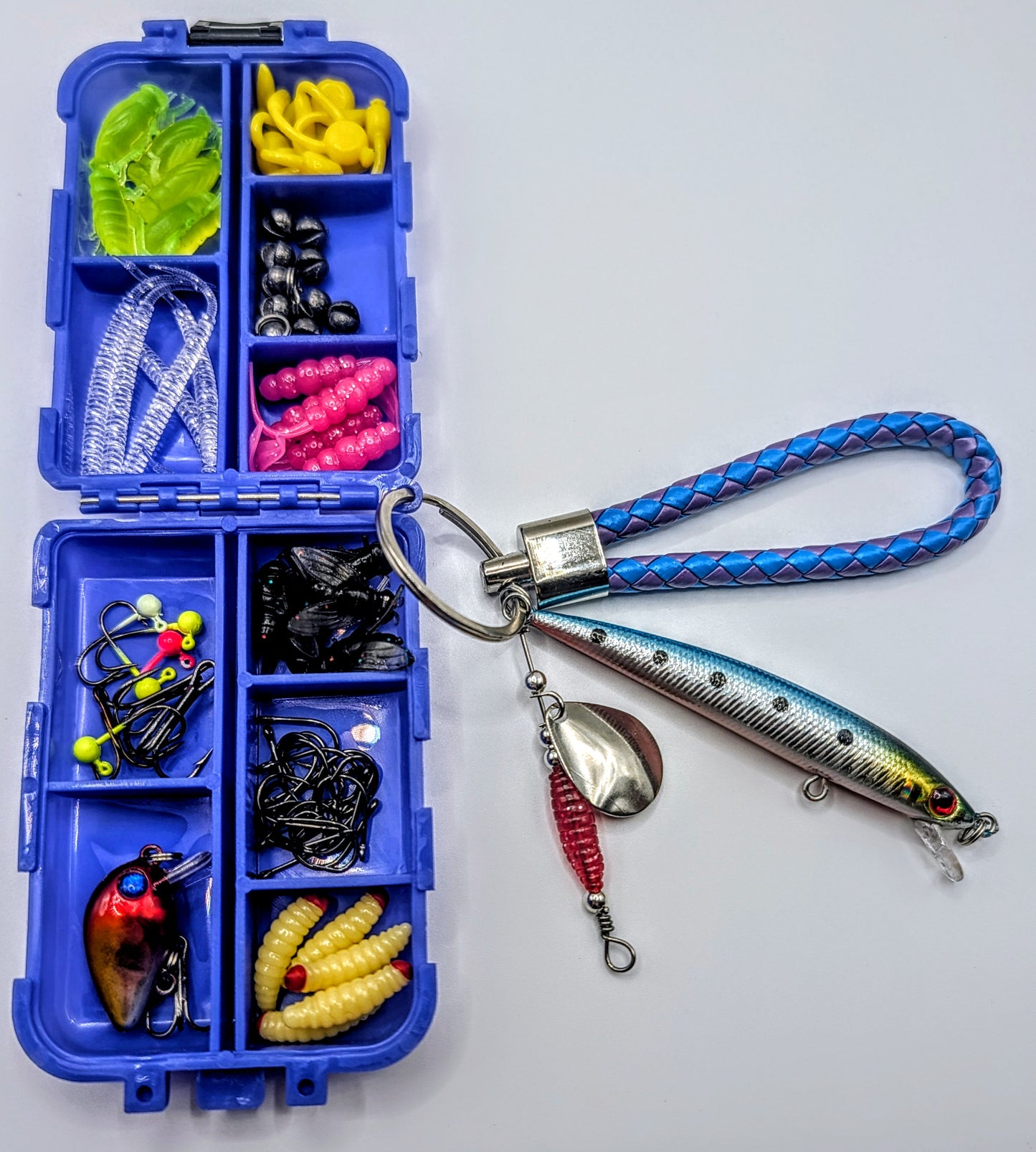 Tackle box keychain