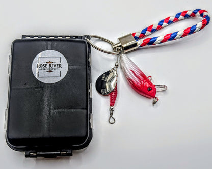 Tackle box keychain