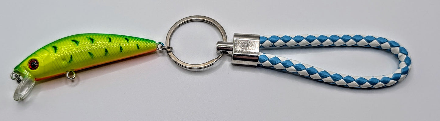 Fishing lure keychains