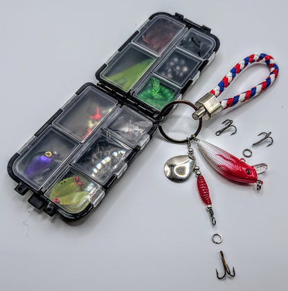 Tackle box keychain
