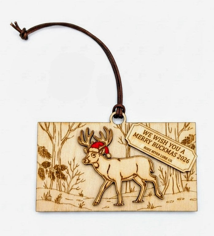 Wooden Christmas ornaments