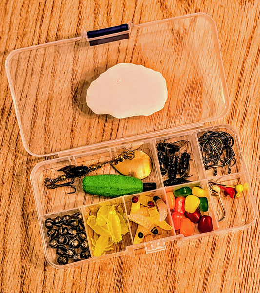 80 piece Trout fishing starter kit