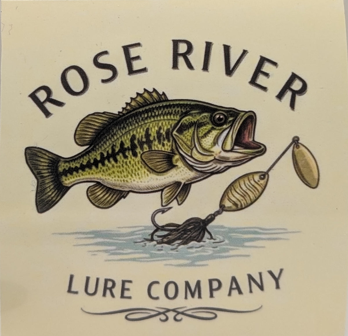 RRLC Bass sticker