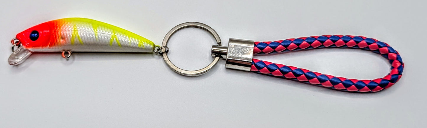 Fishing lure keychains
