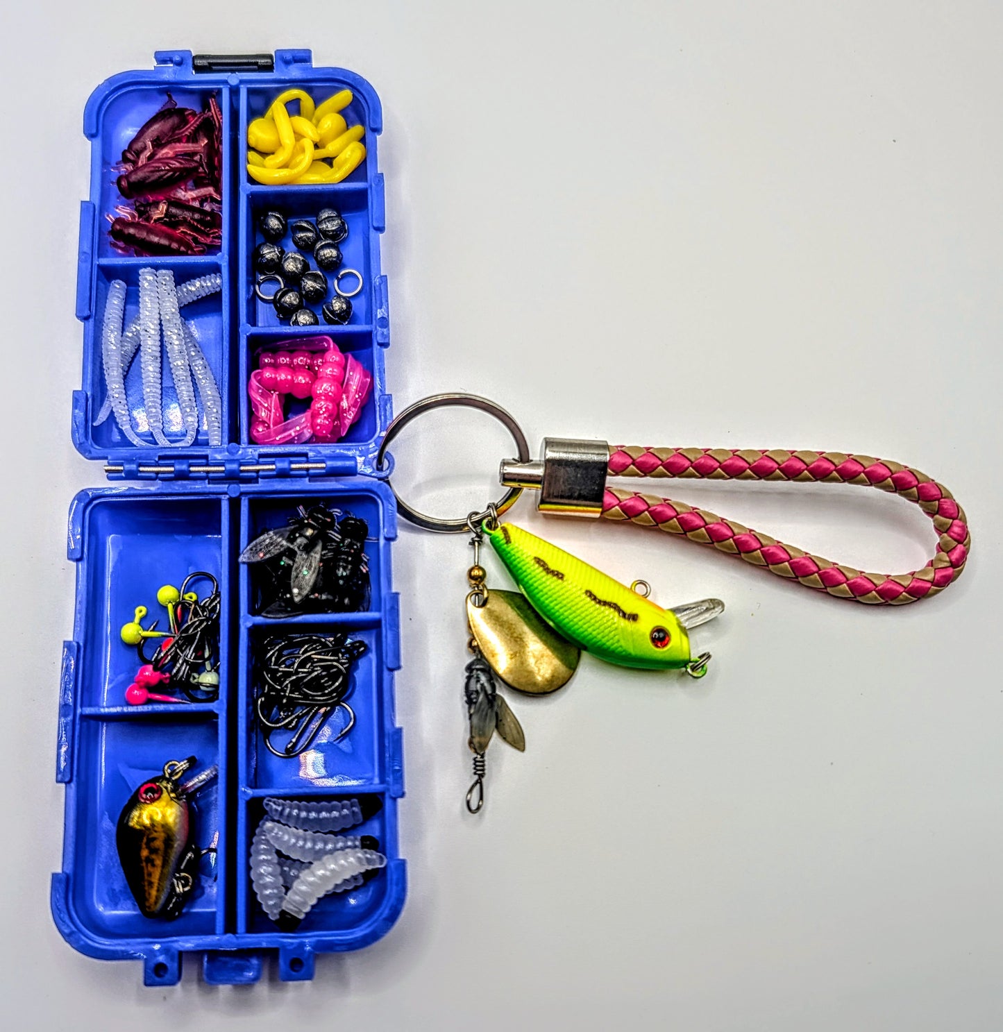 Tackle box keychain