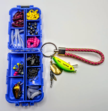Tackle box keychain