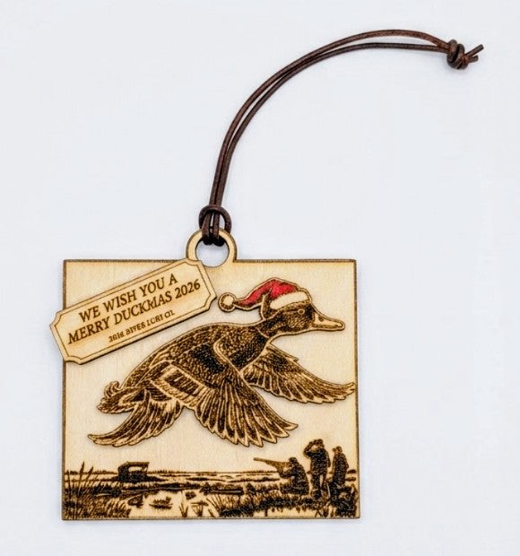Wooden Christmas ornaments