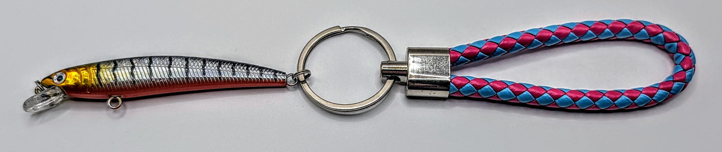 Fishing lure keychains