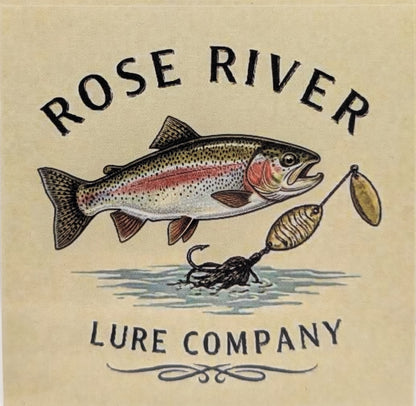 RRLC rainbow trout sticker