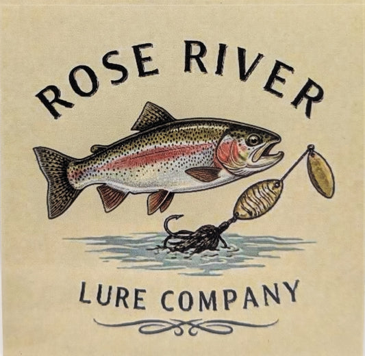 RRLC rainbow trout sticker