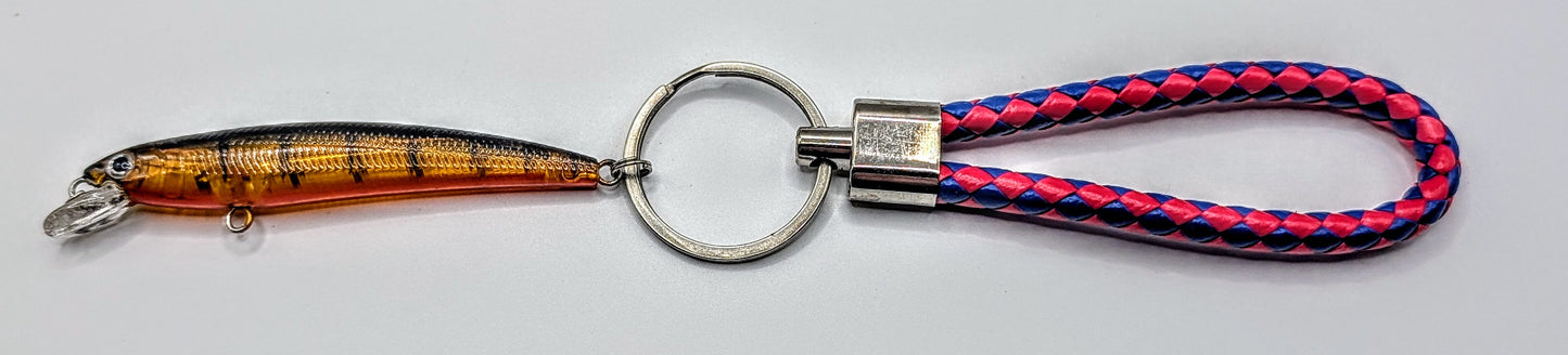 Fishing lure keychains