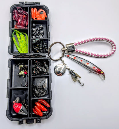 Tackle box keychain