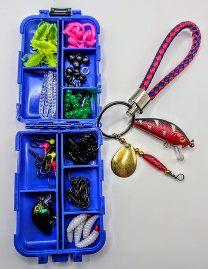 Tackle box keychain