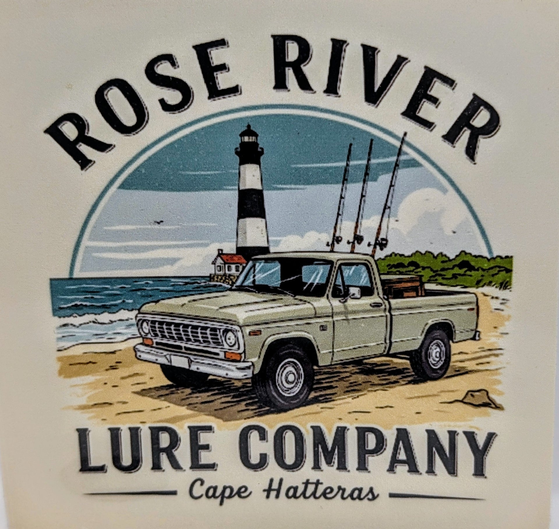 Rrlc old truck sticker