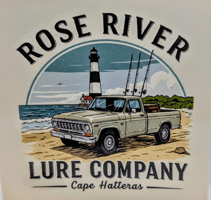 Rrlc old truck sticker