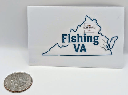 Fishing VA sticker