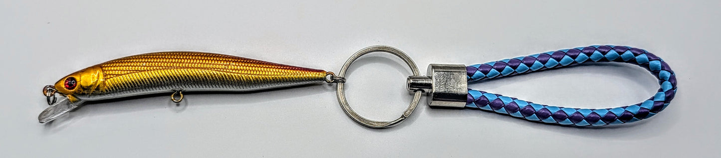 Fishing lure keychains