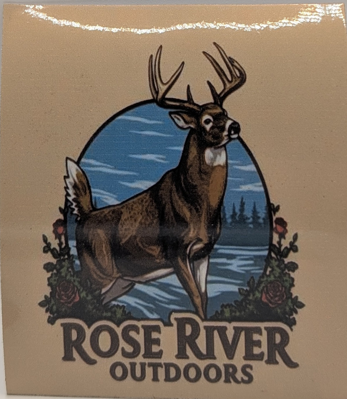 Rose River outdoors sticker 1