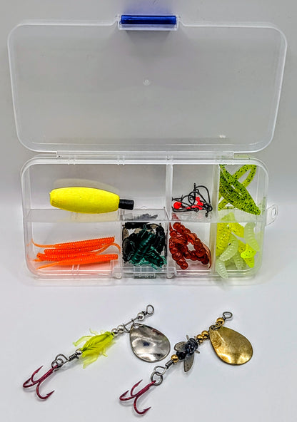60 piece panfish & trout kit