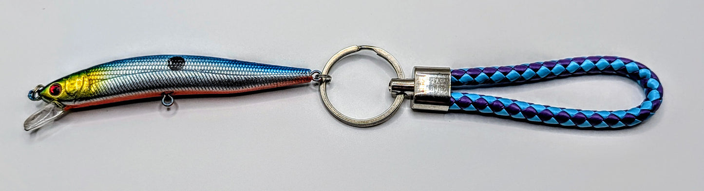 Fishing lure keychains