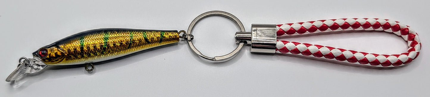Fishing lure keychains