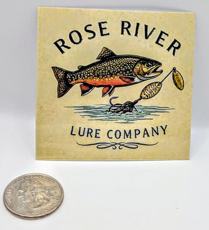 Small mouth bass sticker