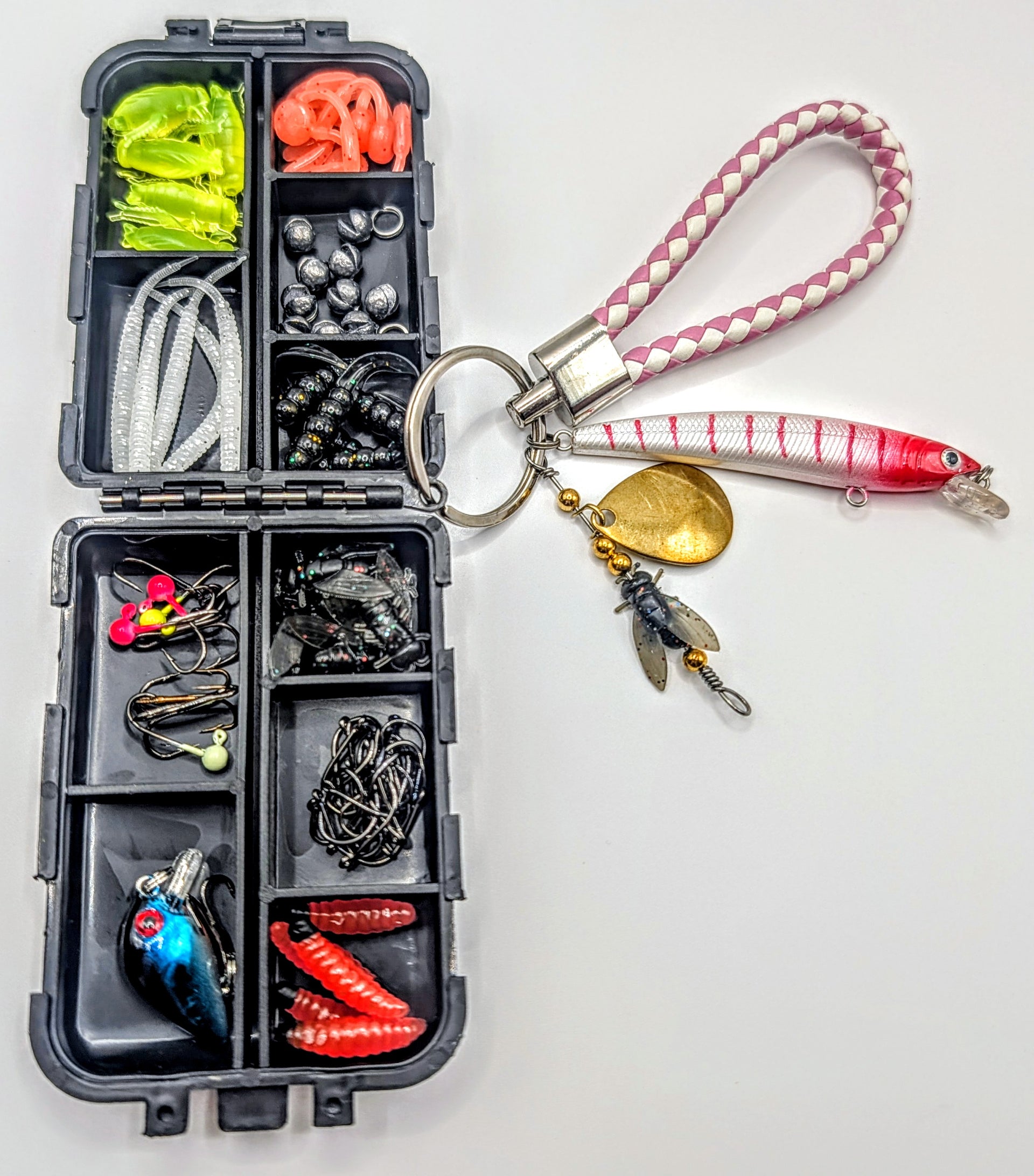 Tackle box keychain