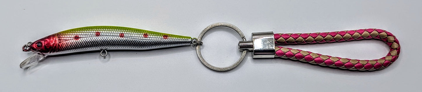 Fishing lure keychains