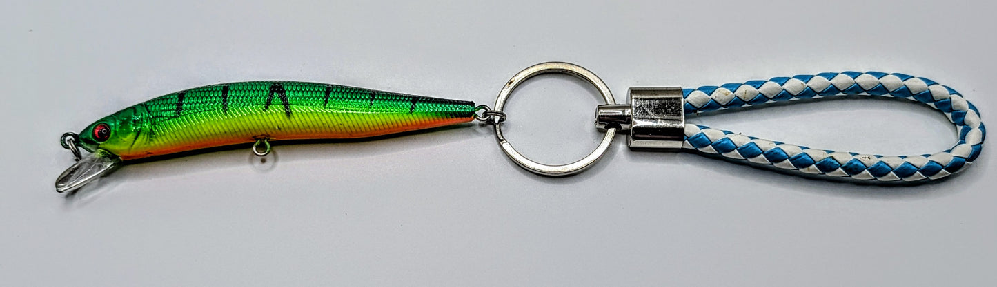 Fishing lure keychains