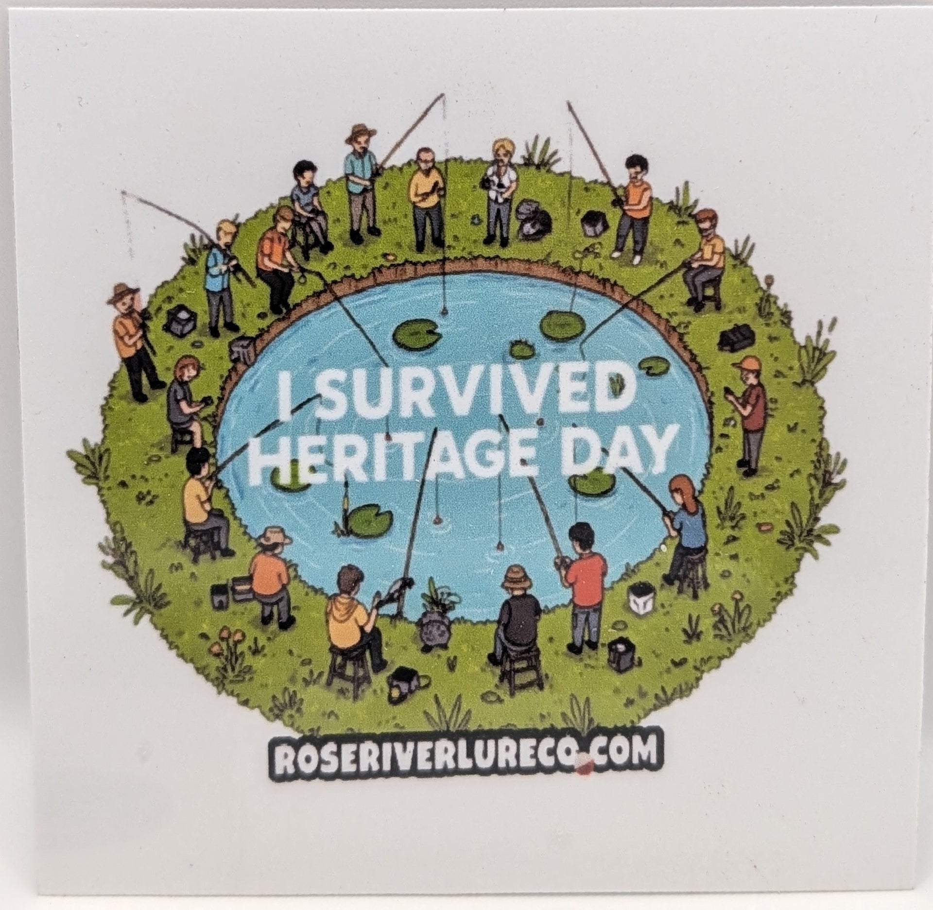 I survived heritage day sticker
