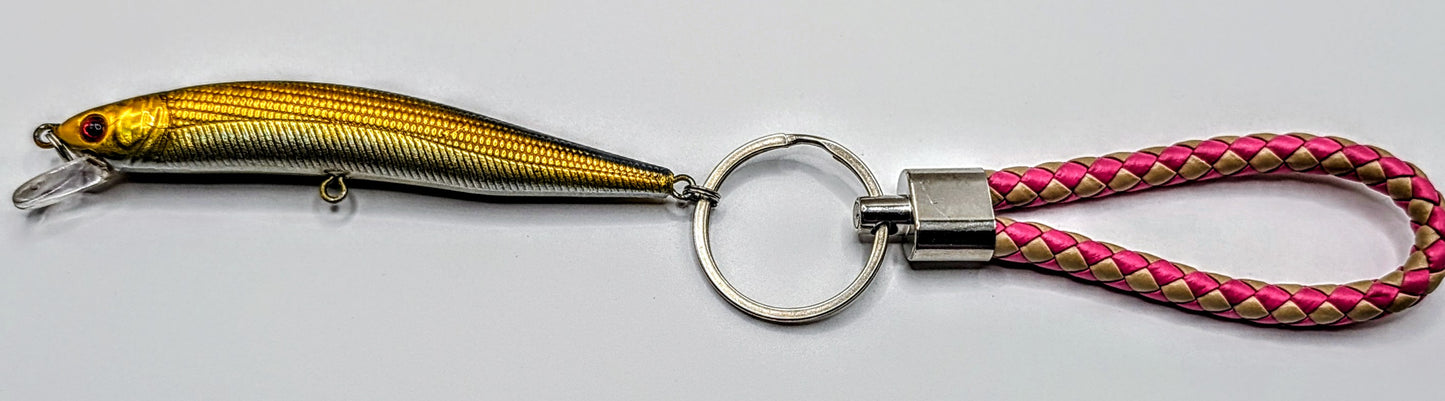 Fishing lure keychains